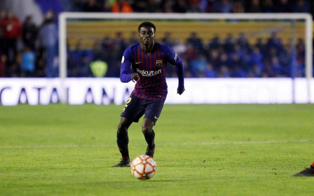 potret Moussa Wague (twitter.com/FCBarcelona)