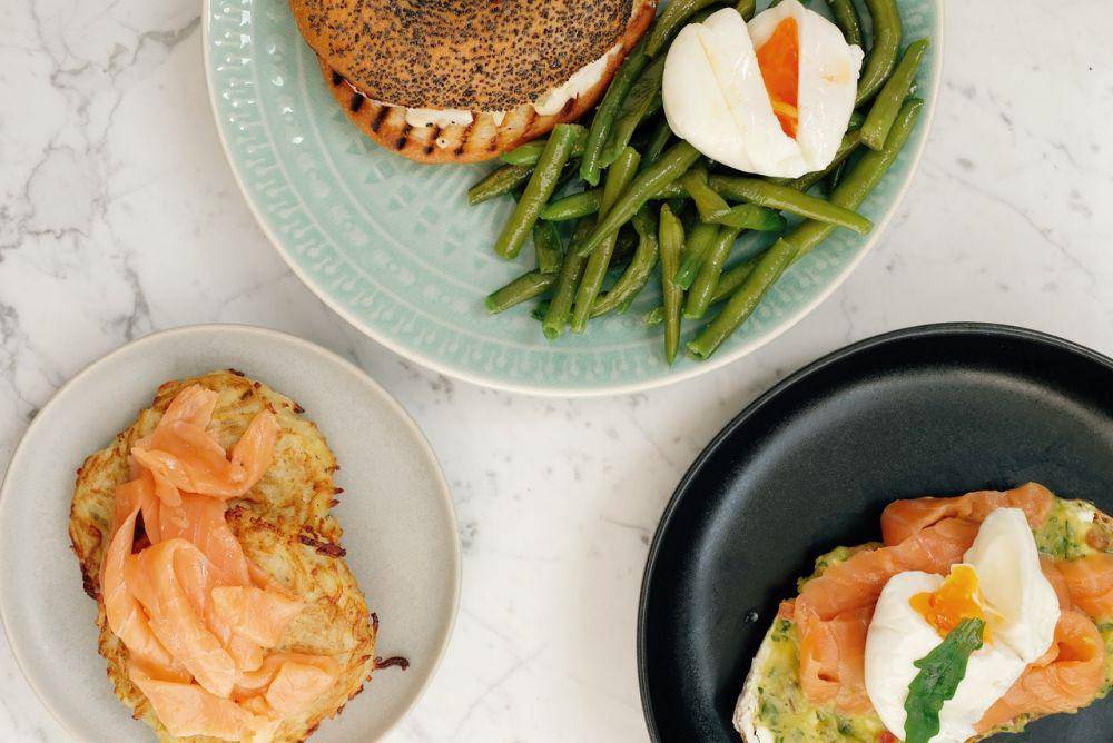 ilustrasi menu sarapan dari salmon (pexels.com/ready made)