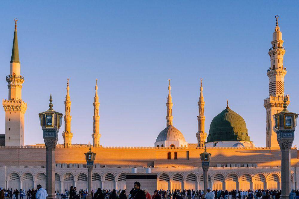 ilustrasi masjid Nabawi (unsplash.com/Sulthan Auliya)