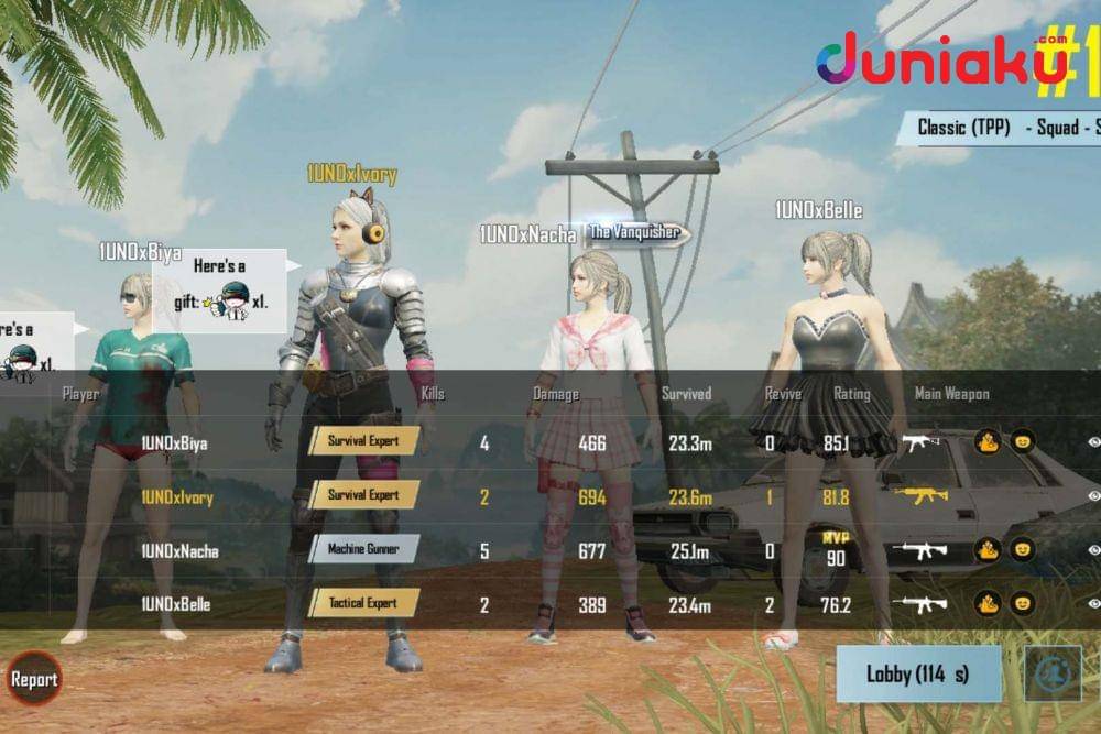 Screenshot PUBG Mobile oleh Zihan Berliana (Tencent/PUBG Mobile)