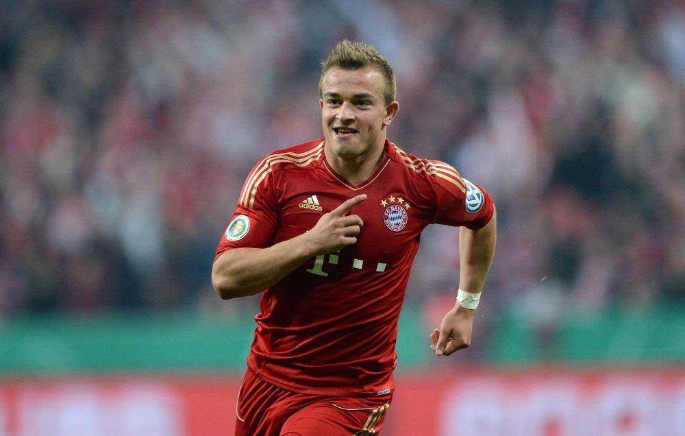 potret Xherdan Shaqiri (twitter.com/FCBayern)