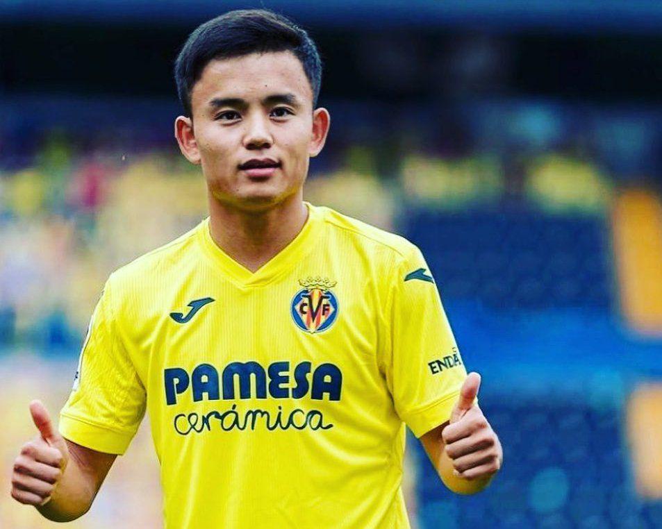 Takefusa Kubo berseragam Villarreal. (instagram.com/takefusa.kubo)