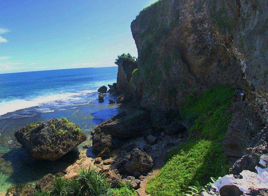potret Pantai Ngobaran (instagram.com/Luciasantosoo)