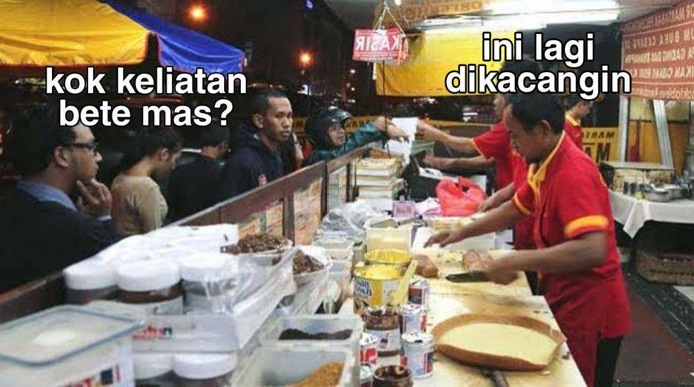 meme permasalahan cinta sejuta umat (twitter.com/pipitqautsar___)