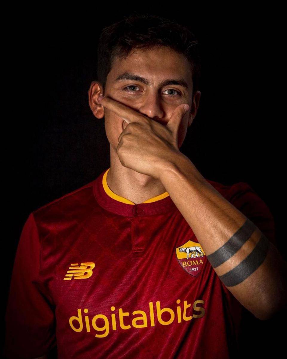 Paulo Dybala berseragam AS Roma (Instagram.com/paulodybala)