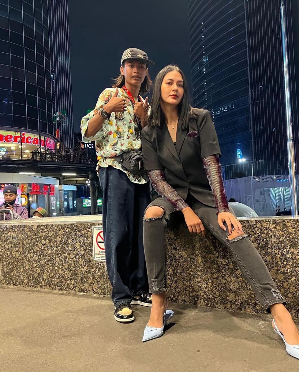 potret Paula Verhoeven bertemu Bonge (instagram.com/paula_verhoeven)