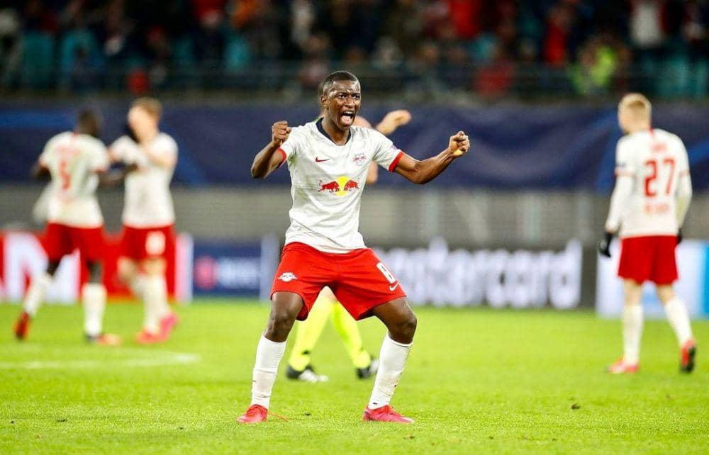 10 Potret Amadou Haidara, Gelandang Tangguh Andalan RB Leipzig