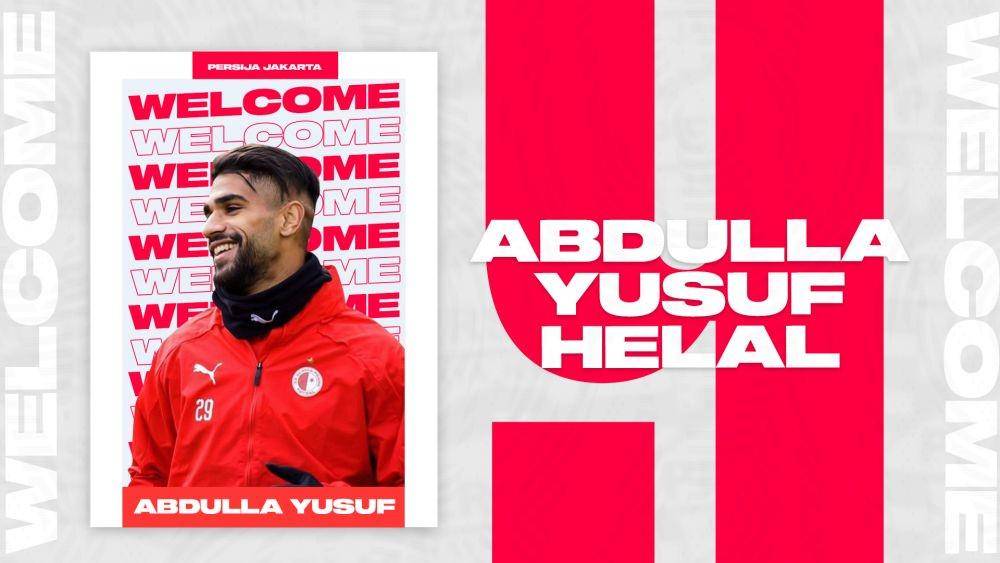Pemain baru Persija, Abdulla Yusuf Helal. (dok. Persija)