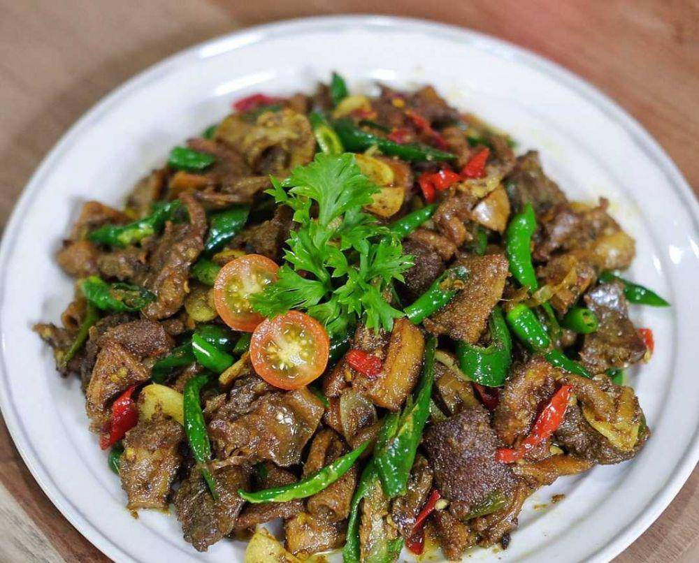 Oseng babat (instagram.com/susie.agung)