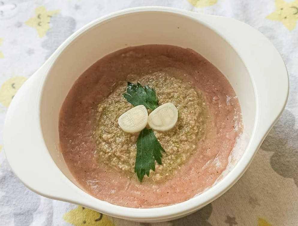 Bubur daging buncis (instagram.com/yoora.kei)