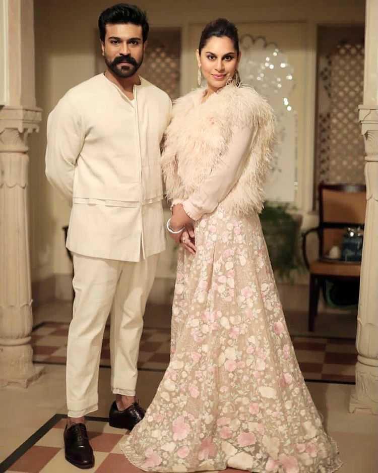 Ram Charan dan istri (instagram.com/upasanakaminenikonidela)