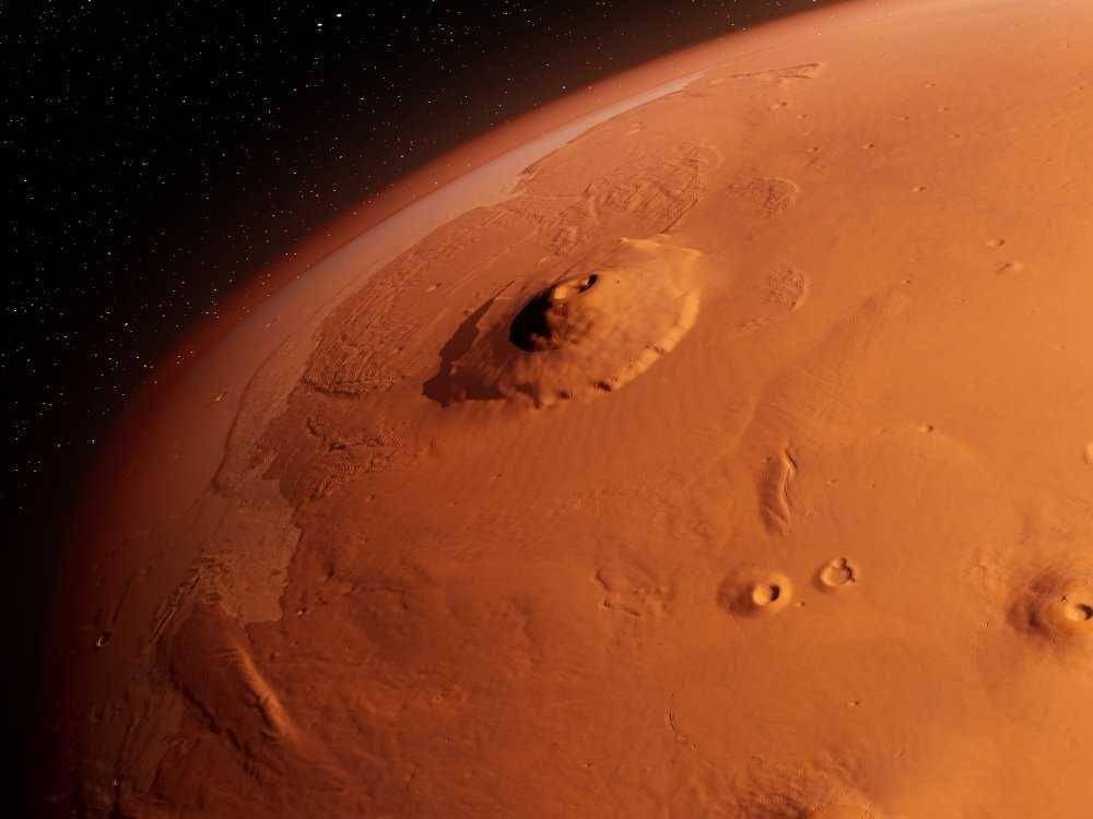 Gunung Olympus Mons (scienceabc.com)