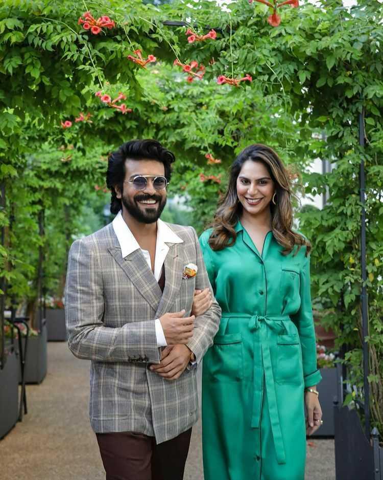 Ram Charan dan istri (instagram.com/upasanakaminenikonidela)