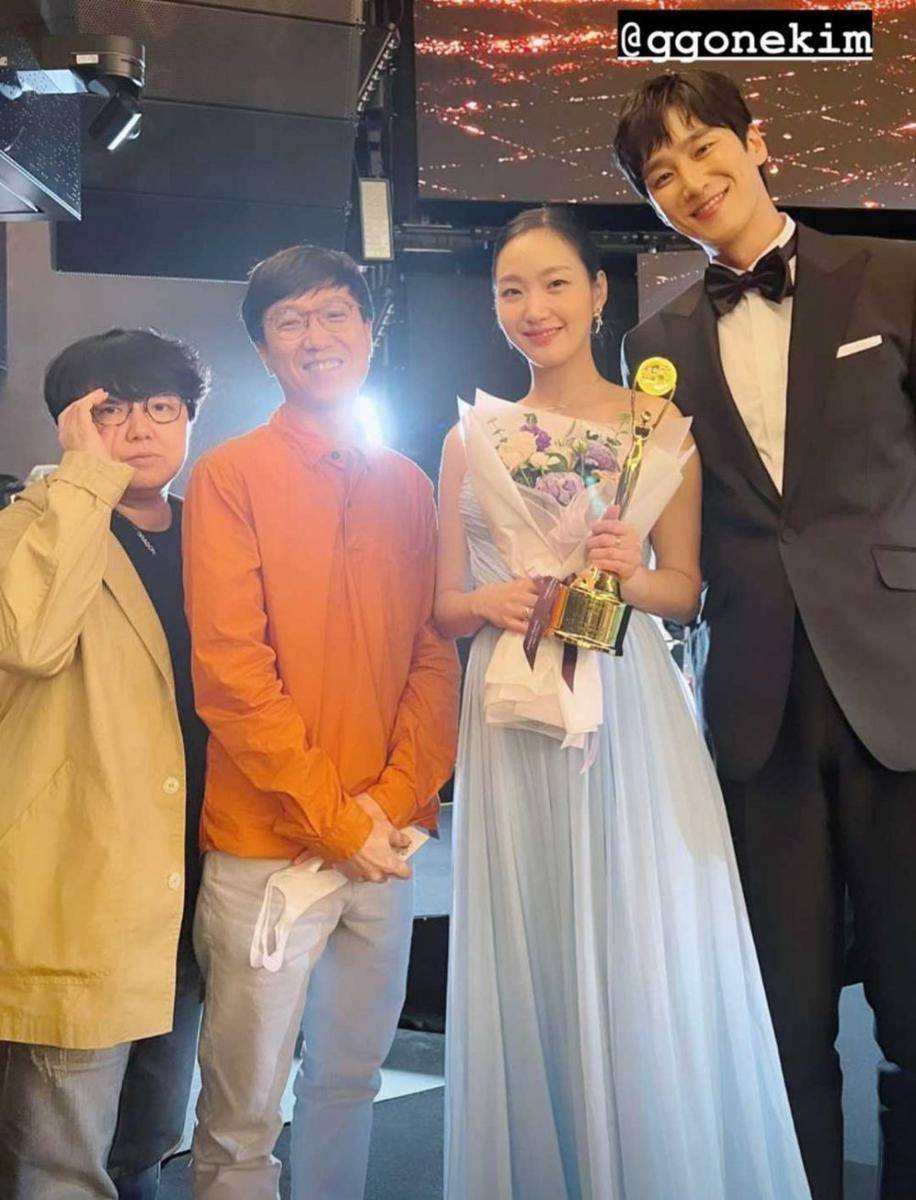 Kim Go Eun dan Ahn Bo Hyun. (igs/bohyuahn)