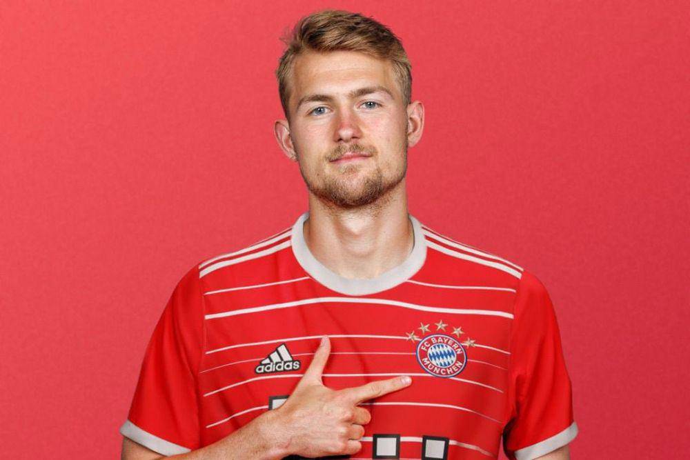 Matthijs de Ligt resmi bergabung dengan Bayern Munich. (twitter.com/FabrizioRomano)