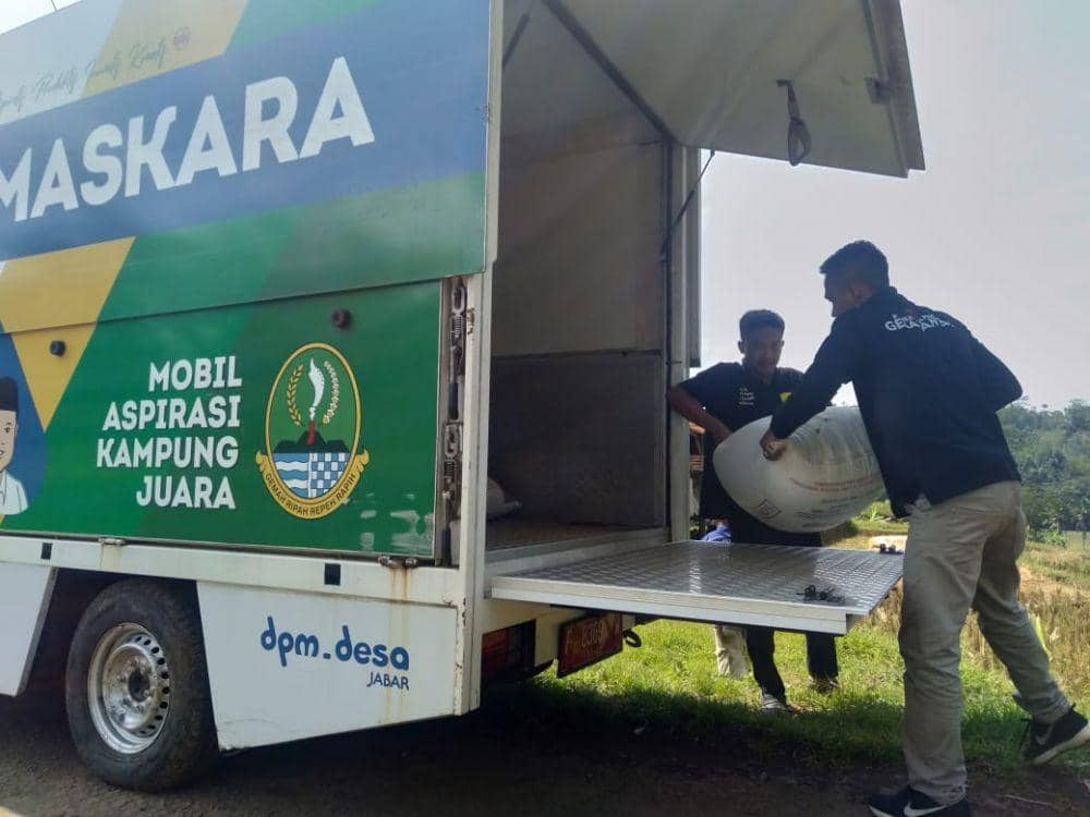 Mobil Bantuan Pemprov Jabar Disewakan Pemdes Sinartanjung untuk MBG