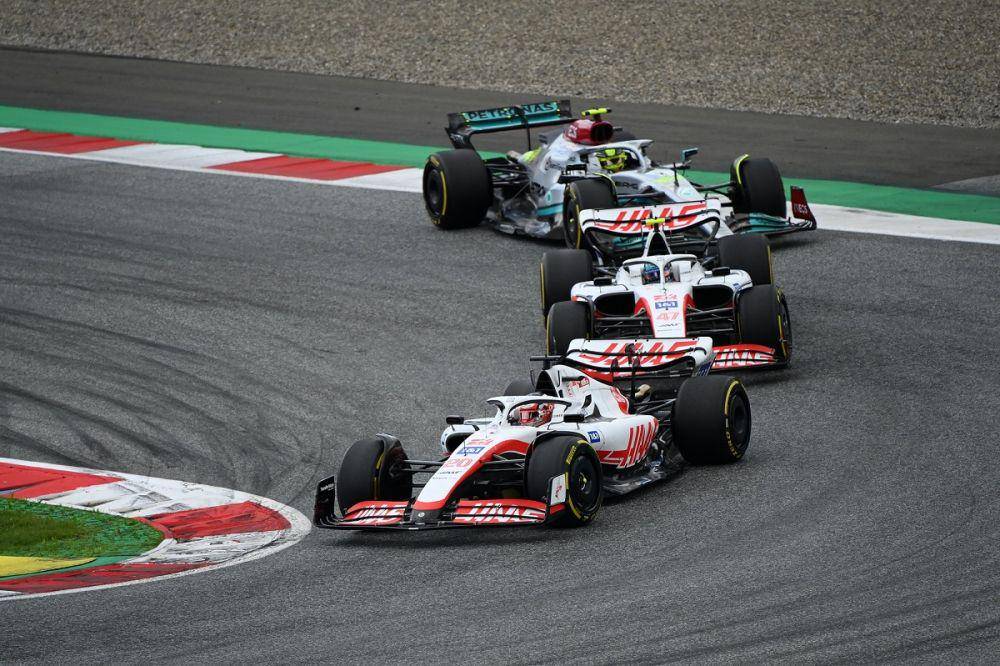 Kevin Magnussen pada GP Austria 2022 (twitter.com/DarshanChokhani)