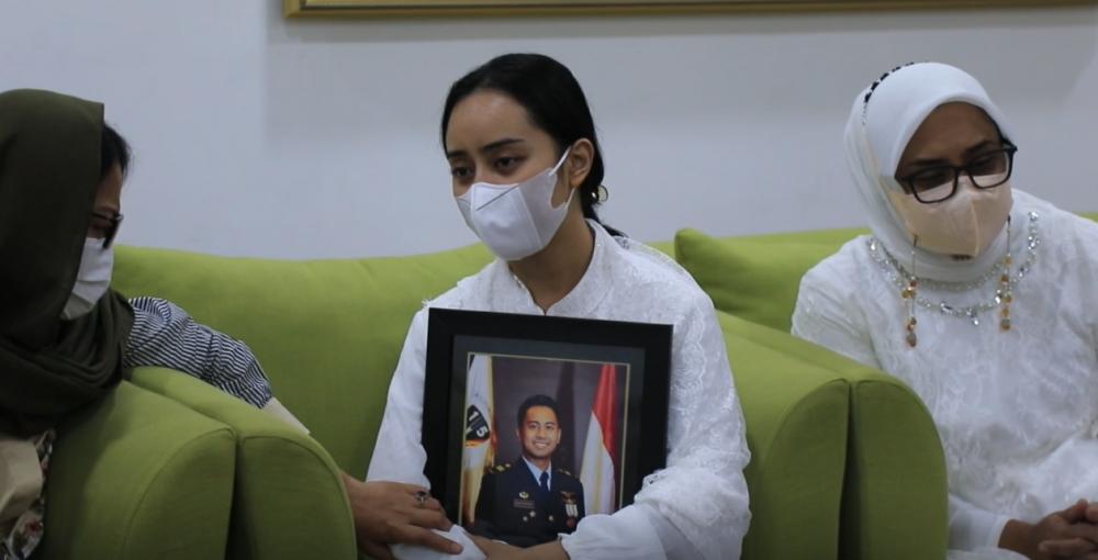 Keluarga Allan Syafitra Indera Wahyudi (dok Kemenhan)