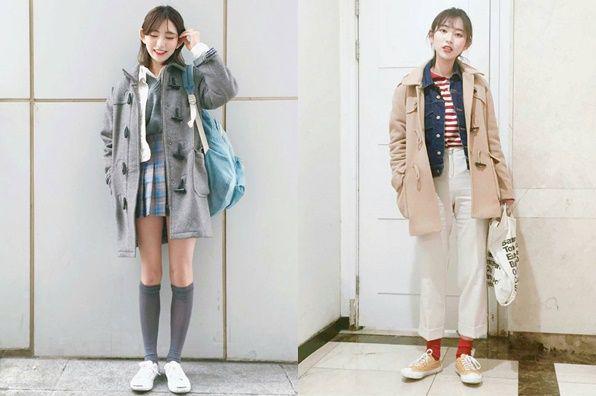 layering (instagram.com/ootdkoreaa)