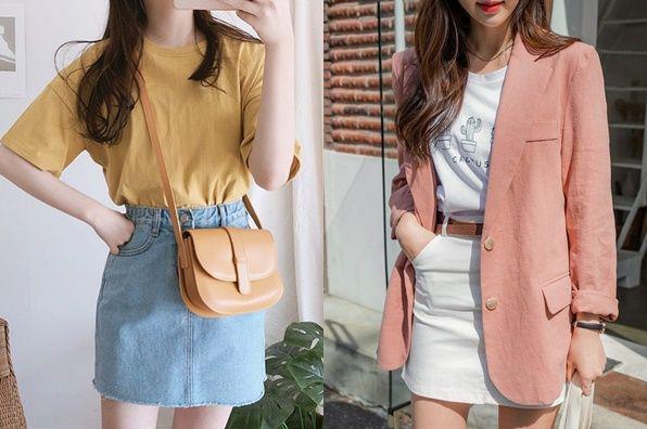 outfit warna pastel (instagram.com/koreanfashion)