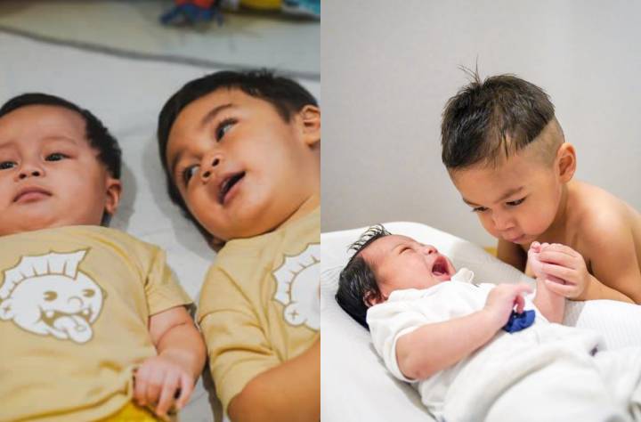 Potret Kiano dan Kenzo (Instagram.com/paula_verhoeven dan baimwong)