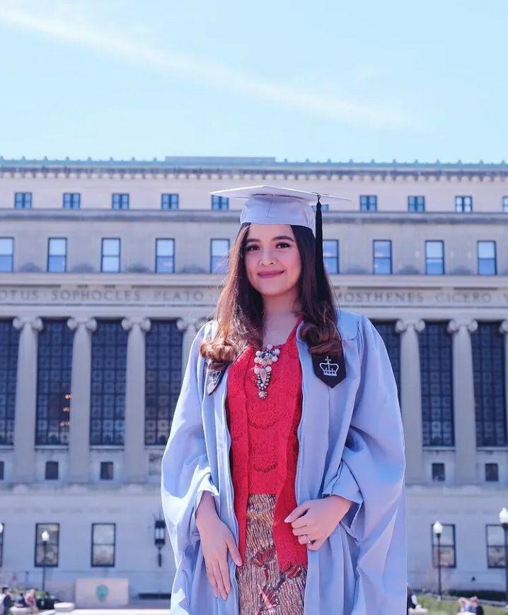 Tasya Kamila saat wisuda. Instagram.com/tasyakamila