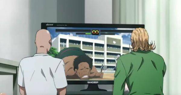 Saitama kalah melawan King di video game ( Dok. J.C.Staff / One Punch Man s2 )