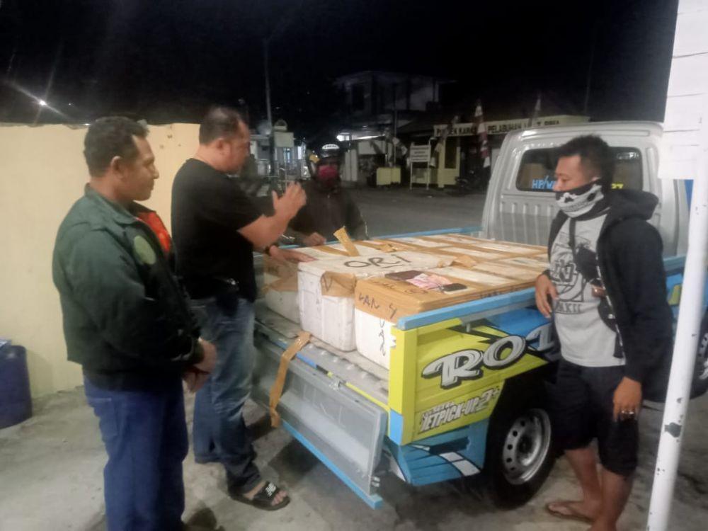 Polisi amankan terumbu karang tanpa dokumen (Dok Polres Bima)