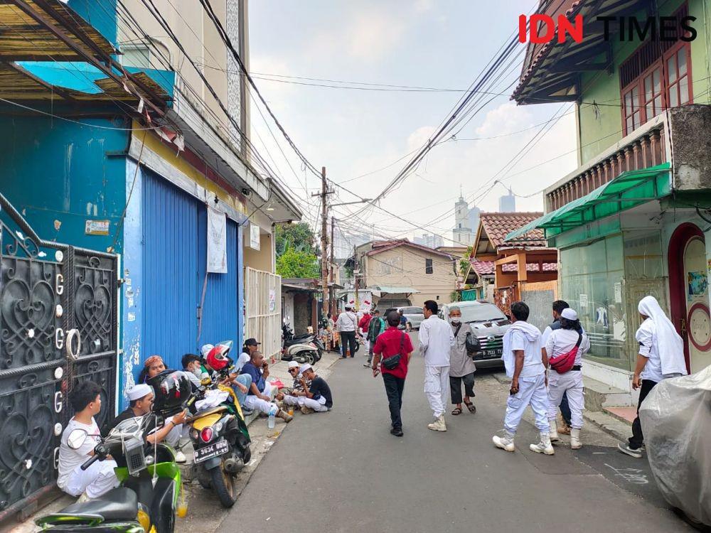 Rizieq Shihab Bebas, Begini Situasi di Jalan Petamburan