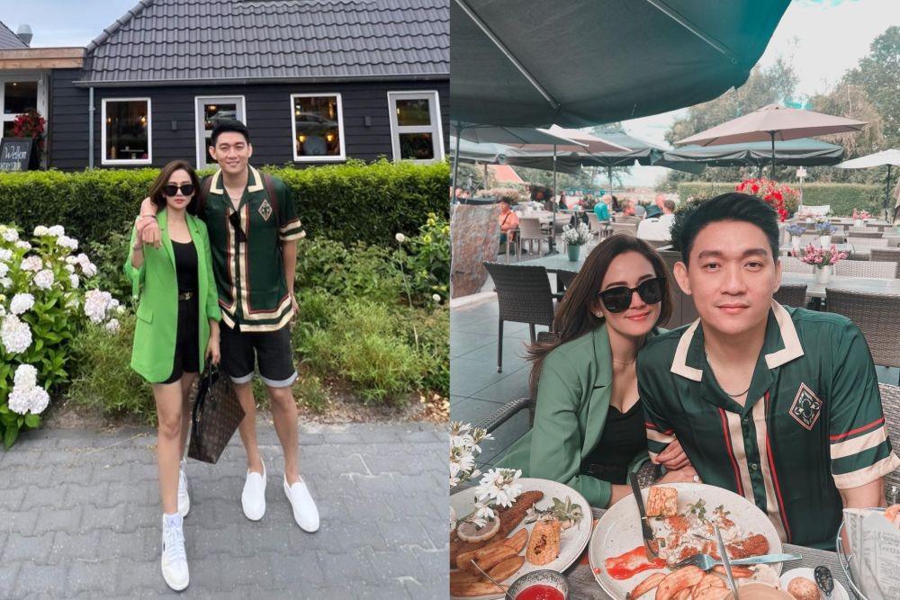10 Potret Ifan Seventeen dan Istri Keliling Eropa, Borong Tas Branded