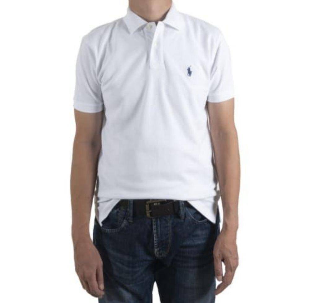 Polo Indonesia | POLO 25 SHIRT Custom Fit 100% Cotton - White (tokopedia.com/abkialasyaminhawa)