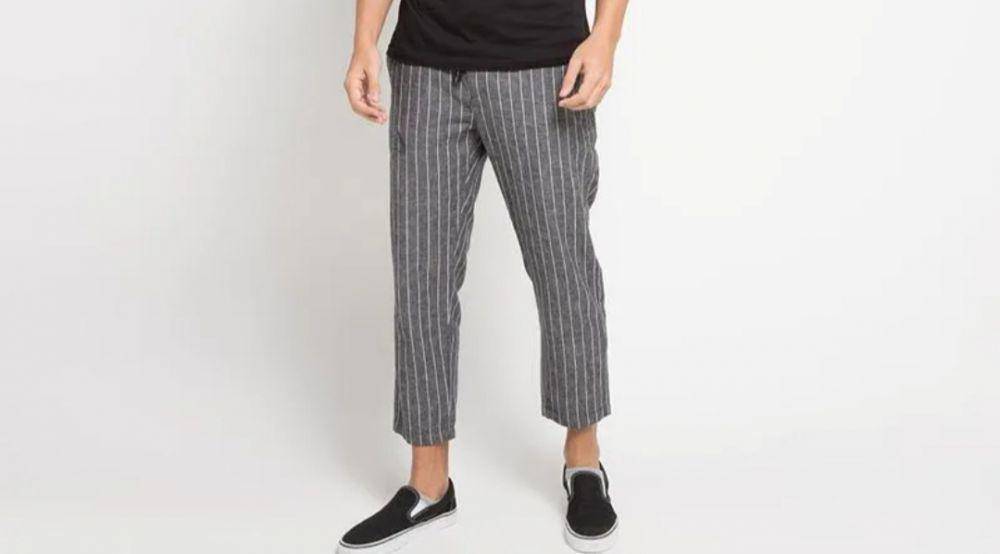 Giordano | Men Casual Linen Ankle Pants (blibli.com/Esi_Shop)