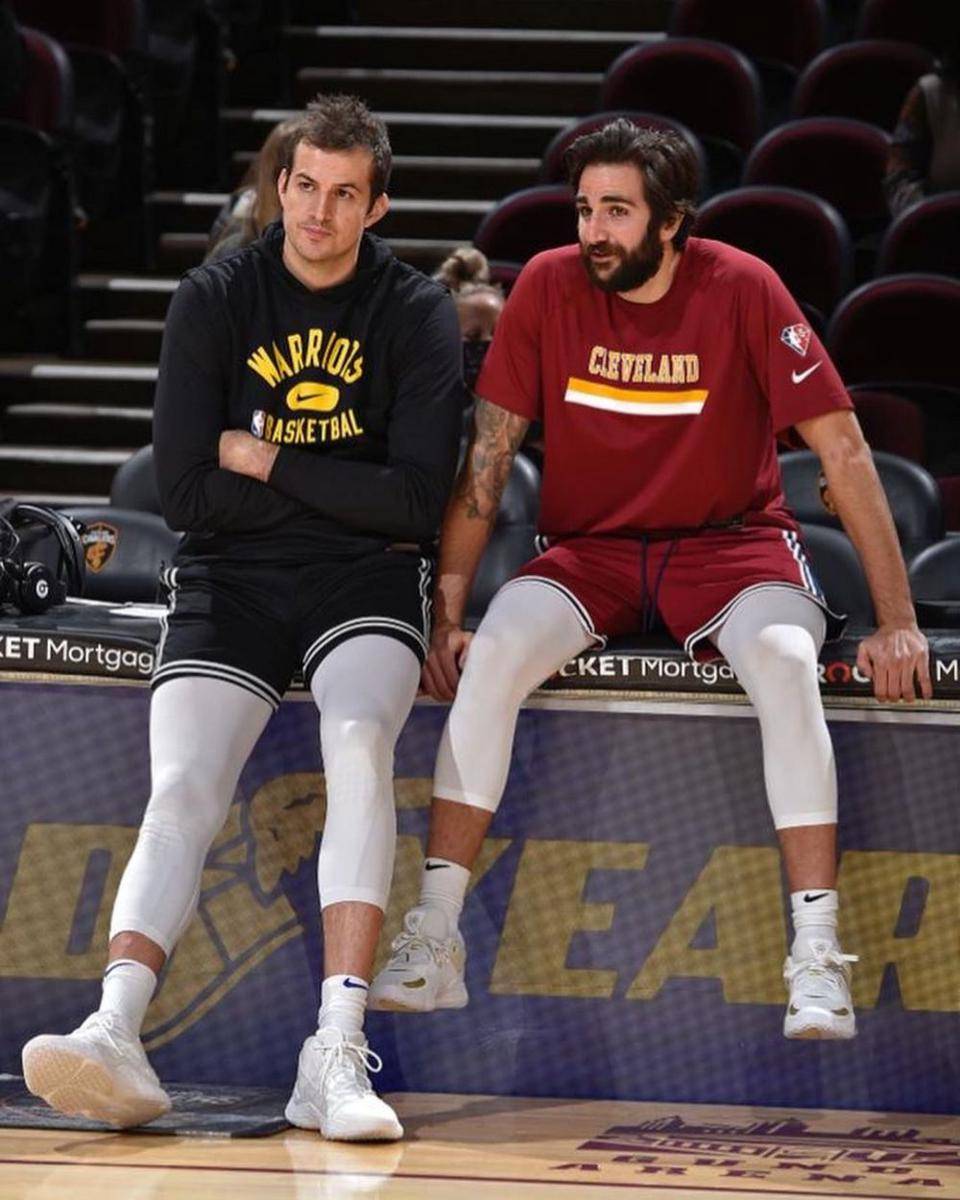 Nemanja Bjelica dan Ricky Rubio (instagram.com/nemanjabjelica8)