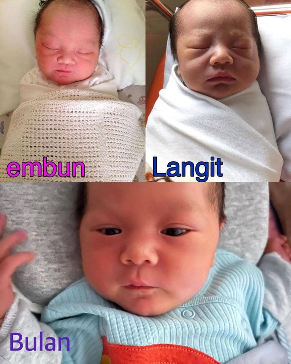 Embun, Langit, dan Bulan (instagram.com/dianayulestari)