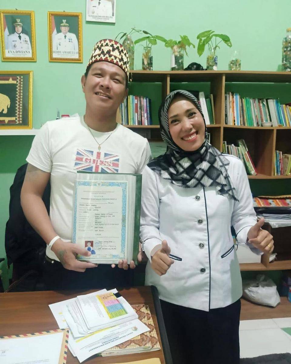 Andika Mahesa lulus SMA (instagram.com/babang_andikamahesa)