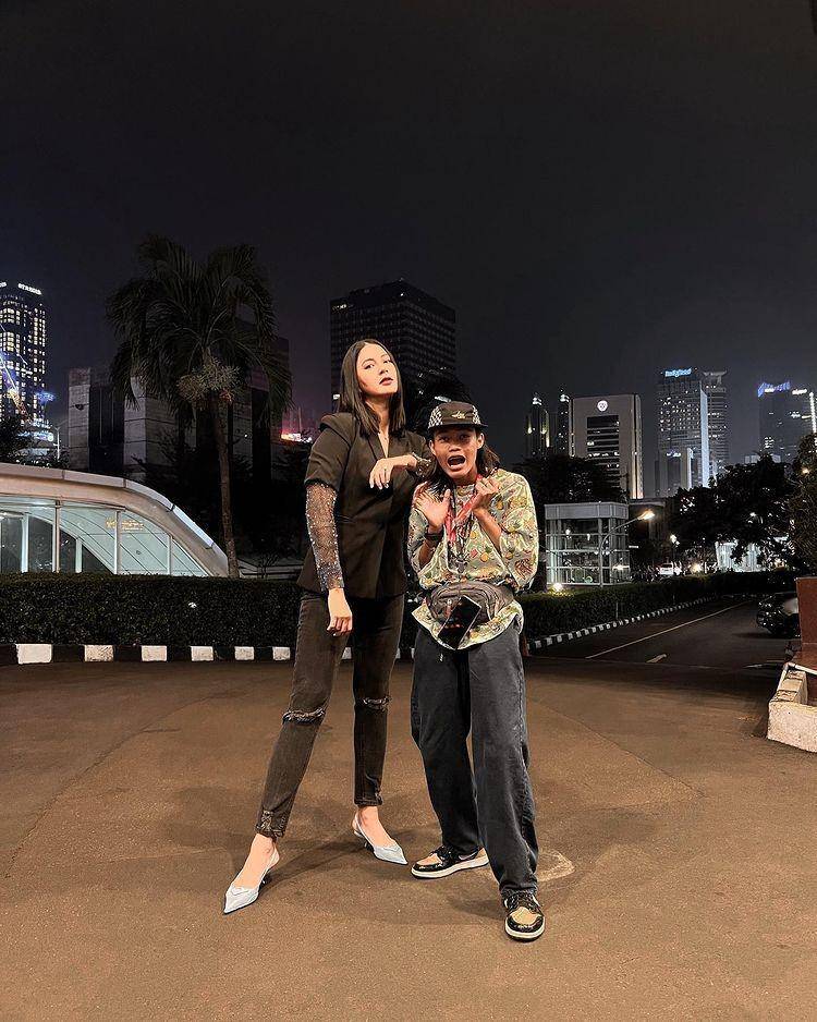 Gaya Artis di Citayam Fashion Week (instagram.com/paula_verhoeven)