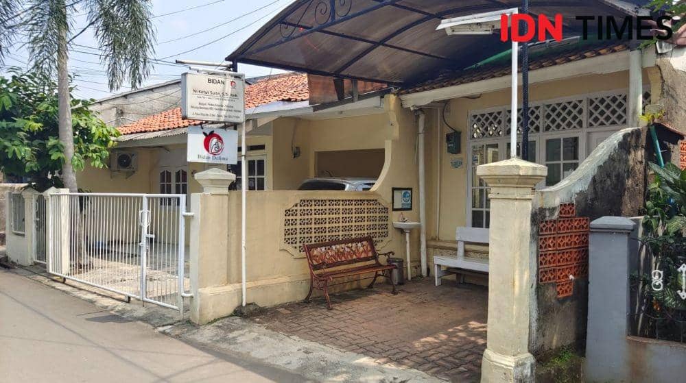 Lokasi bidan yang merawat bayi temuan warga di Kelurahan/Kecamatan Beji, Kota Depok. (IDNTimes/Dicky)