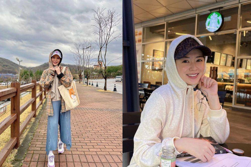 potret Ayana Moon mengenakan hoodie dan topi (instagram.com/xolovelyayana)