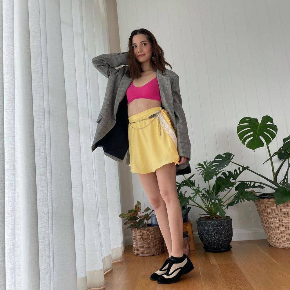 mix and match outfit cewek kue ala Violette Wauter (instagram.com/violettewautier)