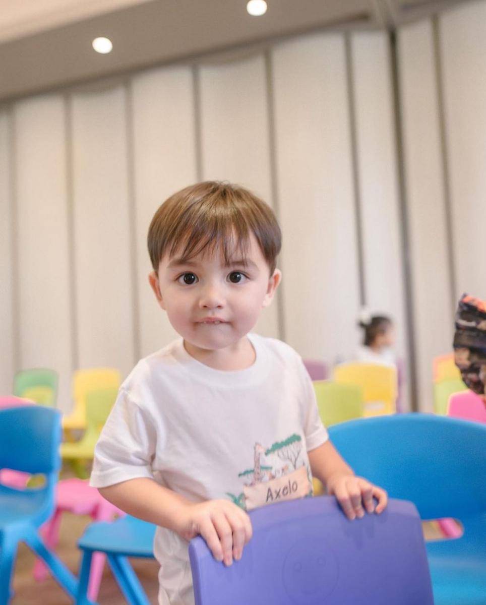 Momen ulang tahun ke-2 Axelo, anak Alessia Cestaro. (instagram.com/alessia89cestaro)