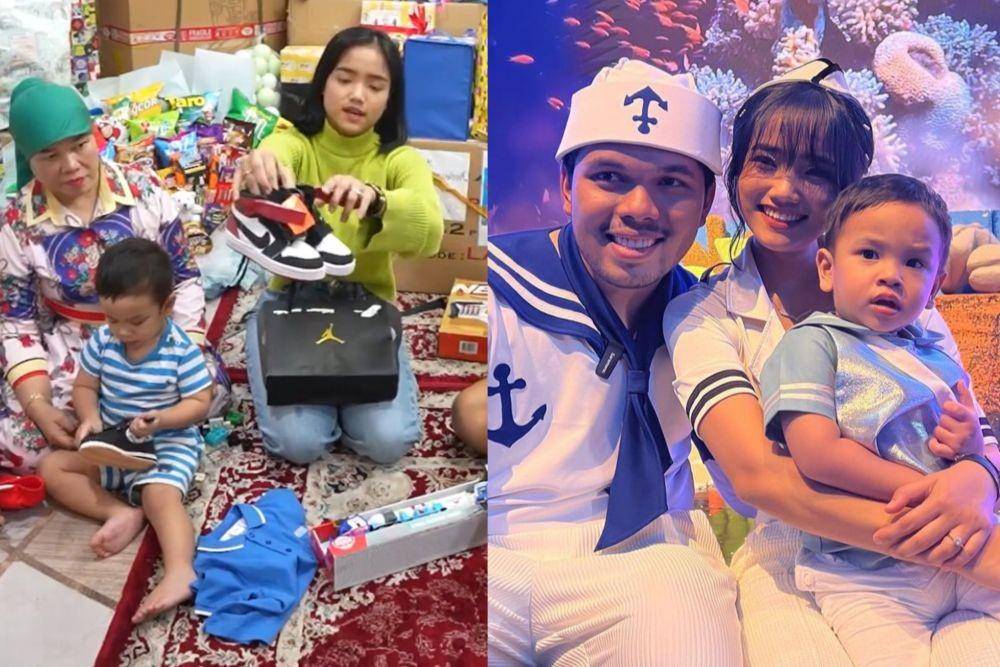 momen Gala buka kado ulang tahun (instagram.com/fuji_an | youtube.com/Fuji an)
