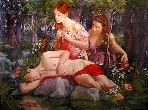mitologi yunani kuno echo dan narcissus (kompasiana.com)