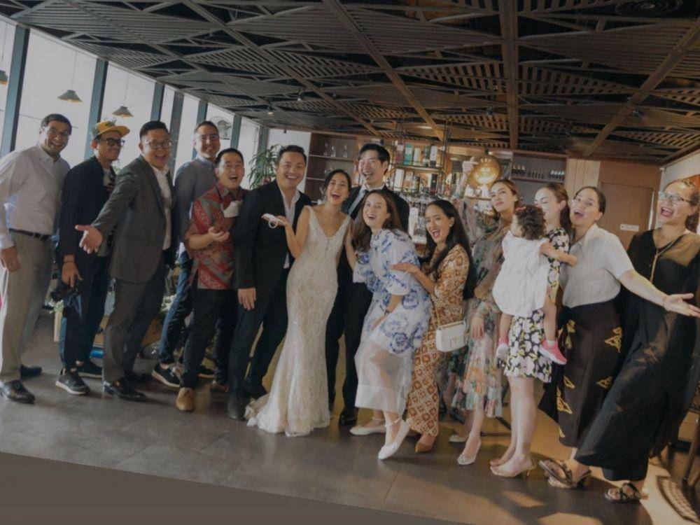 Momen pernikahan Yeslin Wang. (instagram.com/yeslinwang)