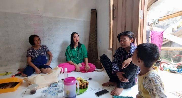momen Paula Verhoeven ke rumah Bonge (youtube.com/Baim Paula)