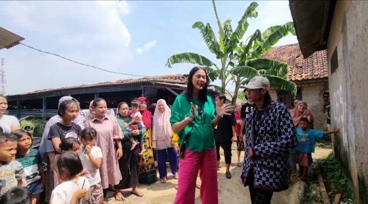 momen Paula Verhoeven ke rumah Bonge (youtube.com/Baim Paula)