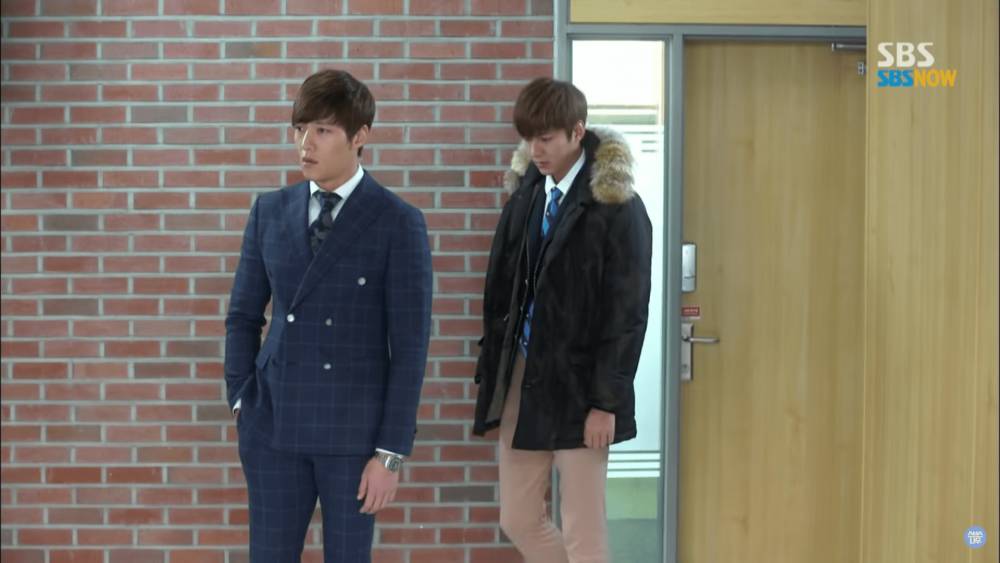 Choi Jin Hyuk dan Lee Min Ho di drama The Heirs (youtube.com/SBS NOW / SBS 공식 채널)