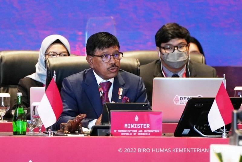 Menteri Kominfo Johnny G. PlateDEWG Presidensi G20  di Nusa Tenggara Timur/Dok Humas