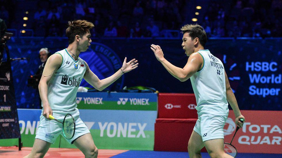 5 Ganda Putra Bulu Tangkis Terlama Duduki Peringkat Satu BWF