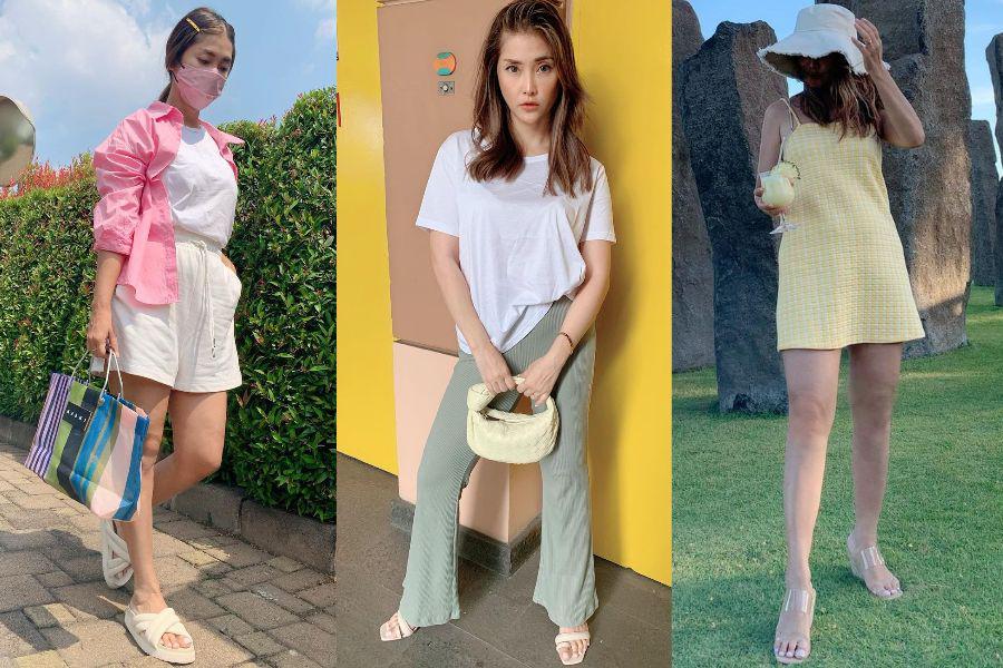 9 Ide OOTD Liburan Eva Anindita, Simpel Anti Ribet