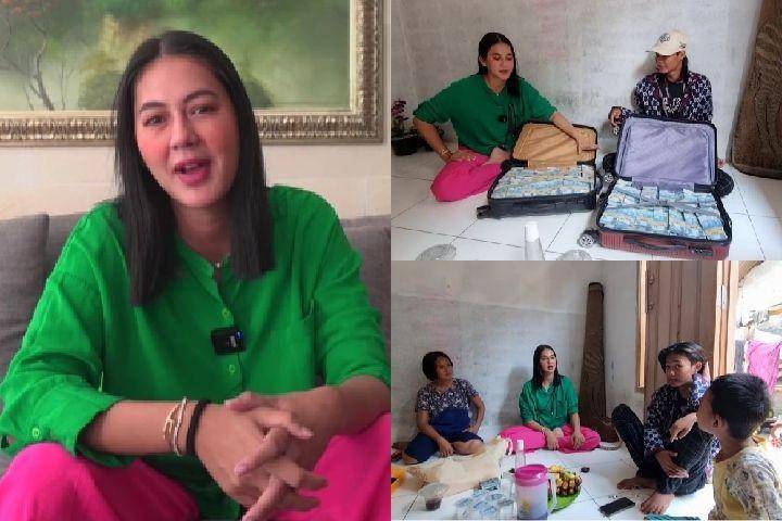 momen Paula Verhoeven ke rumah Bonge (youtube.com/Baim Paula)